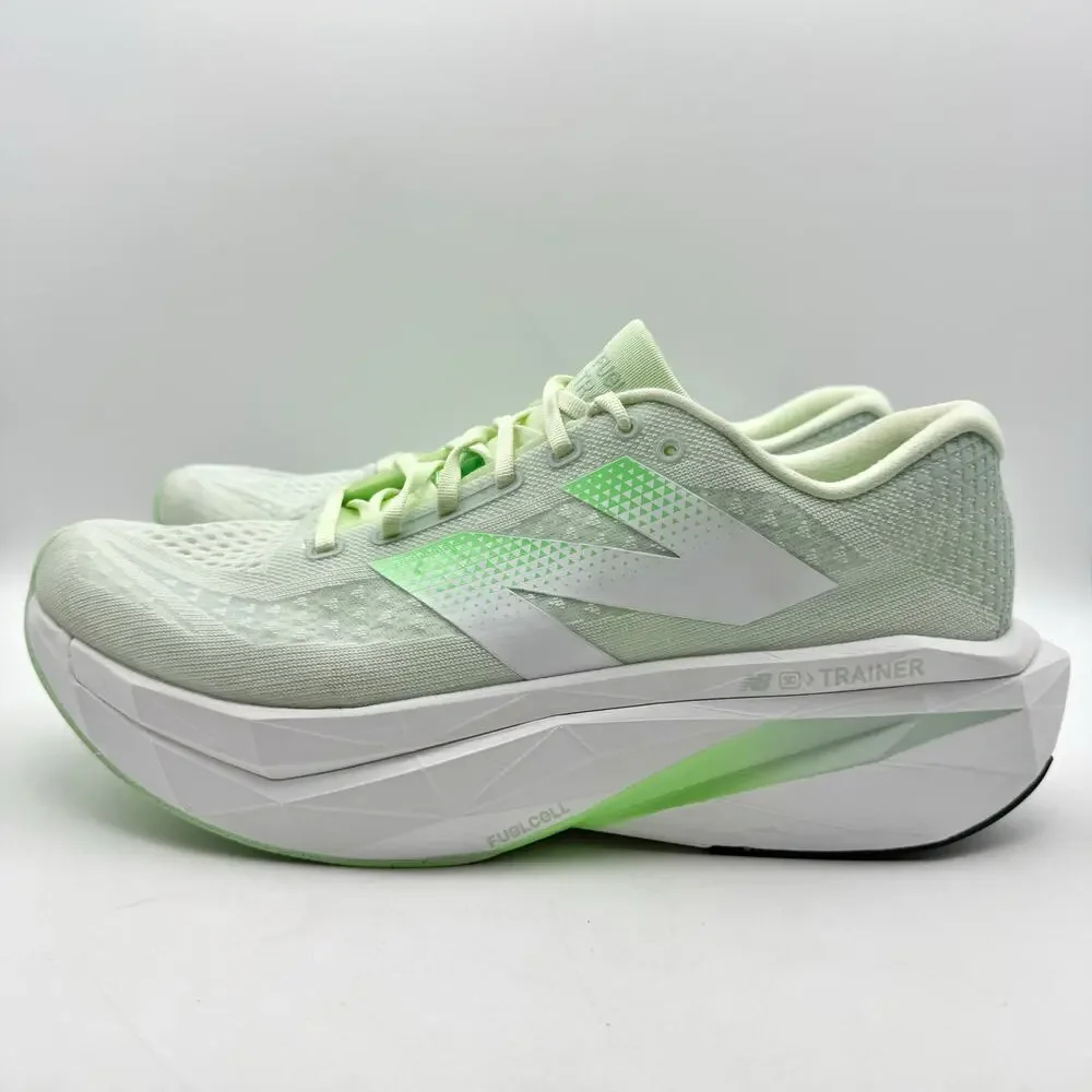 New Balance Mens FuelCell Supercomp Trainer v3 Athletic Shoes US 14 Green EUC
